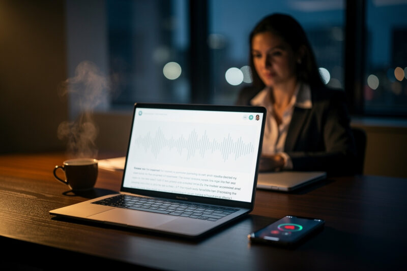 Automatiser un compte rendu de réunion audio avec IA gratuitement