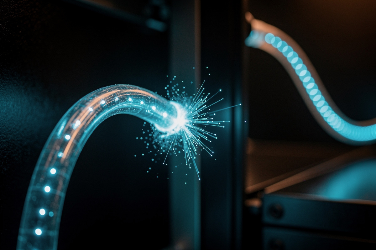 Peut-on plier un câble fibre optique sans risque ?